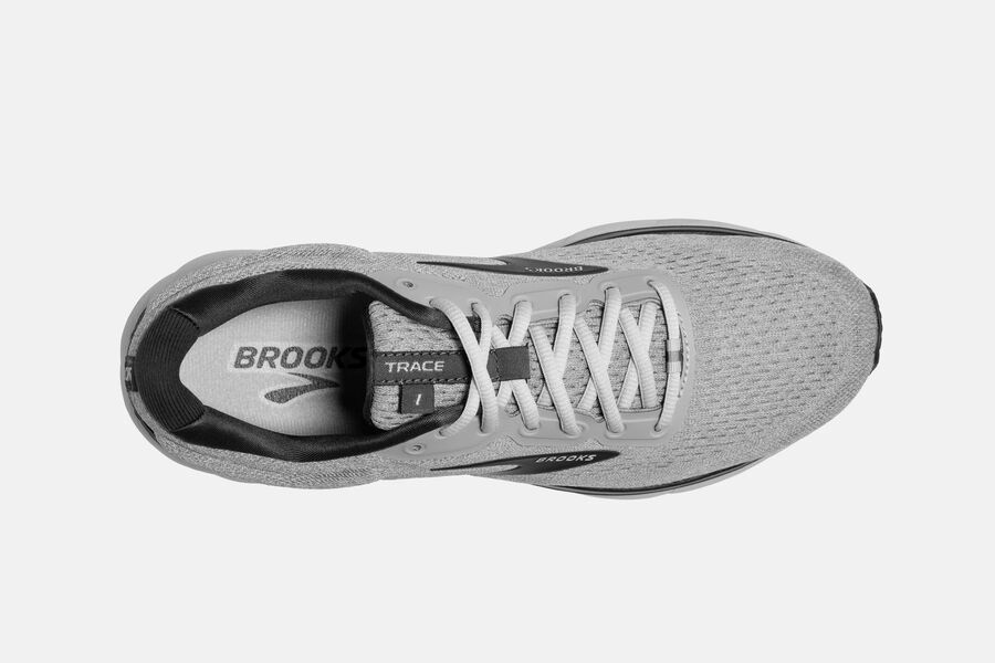 Brooks Trace Road Running Shoes Mens - Grey - BLMPK-3482